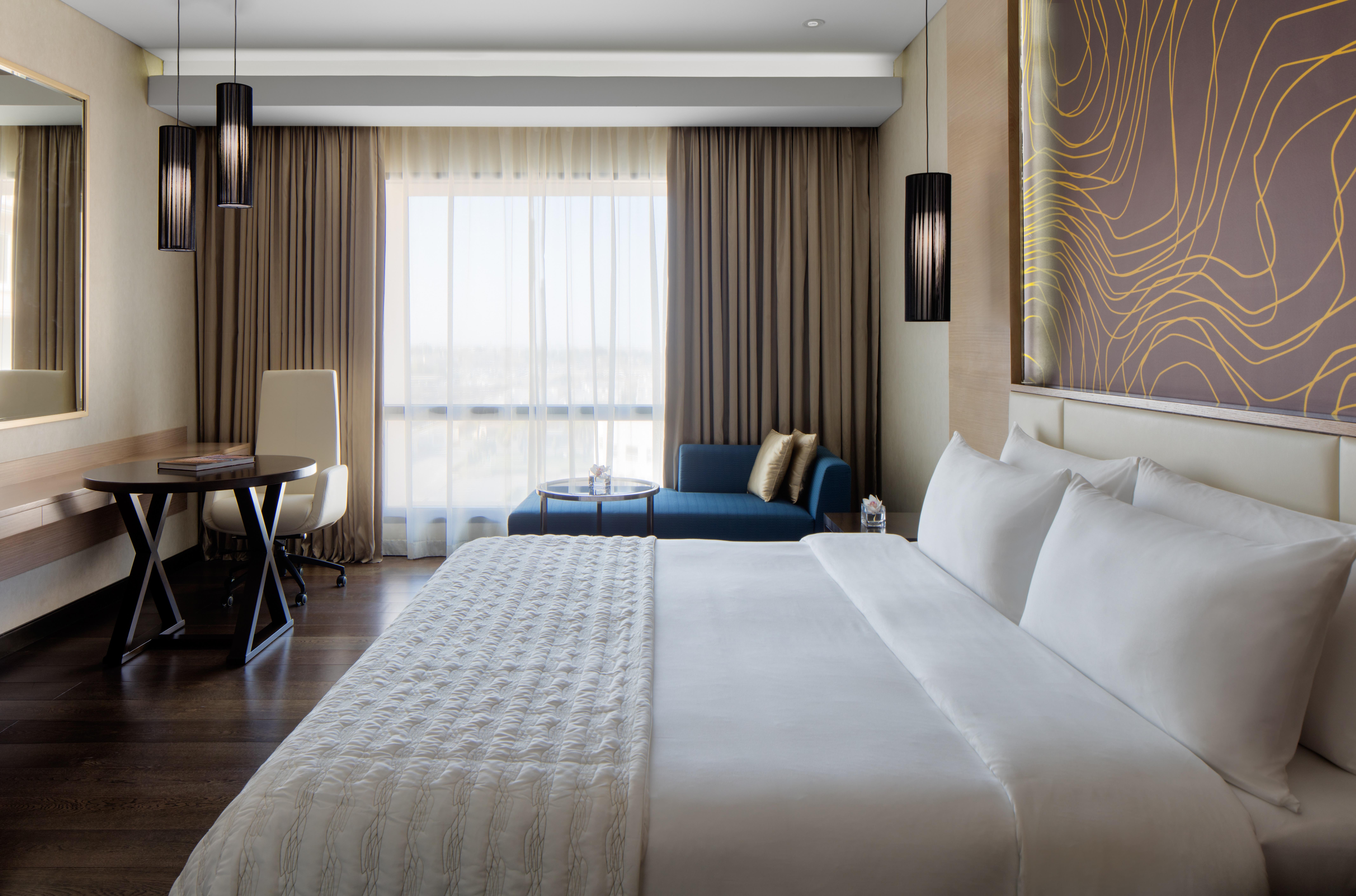מלון Radisson Collection Muscat, Hormuz Grand מראה חיצוני תמונה A guest room at the Westin Hyderabad